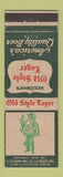 Matchbook Cover - Old Style Lager Beer Heileman La Crosse WI WEAR