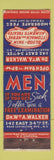 Matchbook Cover - Dr Walker New York City FEDERAL LONG WORN