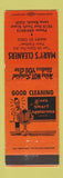 Matchbook Cover - Mary's Cleaners Long Beach CA