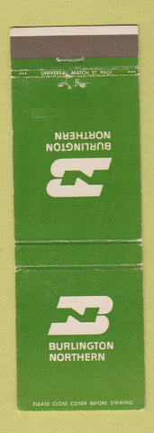 Matchbook Cover - Burlington Northern Railroad WEAR