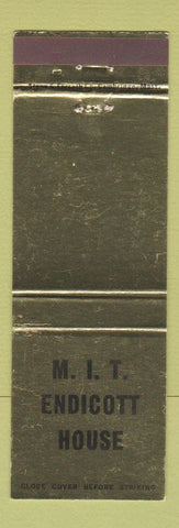 Matchbook Cover - MIT Endicott House