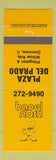 Matchbook Cover - Bagel Nosh Glenview IL