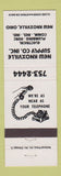 Matchbook Cover - New Knoxville Supply OH Electrical Plumbing