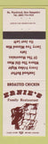 Matchbook Cover - Ernie's Family Restaurant North Woodstock NH