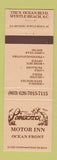Matchbook Cover - Poindexter Motor Inn Myrtle Beach SC