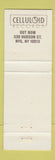 Matchbook Cover - YGM Celluloid Records New York City
