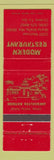Matchbook Cover - Modern Restaurant Chinese Walla Walla WA