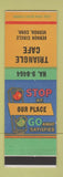 Matchbook Cover - Triangle Cafe Vernon CT SAMPLE