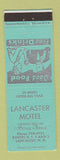 Matchbook Cover - Lancaster Motel Lancaster NH