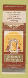 Matchbook Cover - Maxham Funeral Home Concord NH WEAR