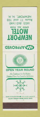 Matchbook Cover - Newport Motel NH