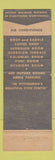 Matchbook Cover - Hotel Webster Hall Pittsburgh PA Boot and Saddle