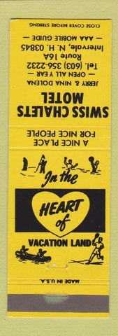 Matchbook Cover - Swiss Chalet Motel Intervale NH