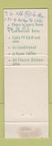 Matchbook Cover - Greenbrier Motel Bennington VT WEAR