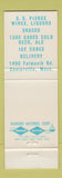 Matchbook Cover - Cape Cod Package Store Liquor Centerville MA