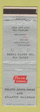 Matchbook Cover - South Shore Duluth Atlantic Railroad