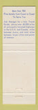 Matchbook Cover - Riverside Motel Grants Pass OR Best Western