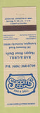 Matchbook Cover - AP Suggins Bar Grill Lexington KY
