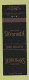 Matchbook Cover - Hooligans Restaurant North Conway NH