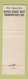 Matchbook Cover - Cup n Saucer Restaurant Pawtucket RI