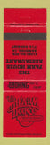 Matchbook Cover - Farm House Restaurant Banning GA