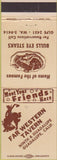 Matchbook Cover - Far Western Tavern Guadalupe CA
