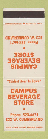 Matchbook Cover - Campus Beverage Store
