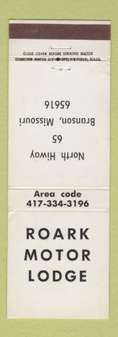 Matchbook Cover - Roark Motor Lodge Branson MO WEAR