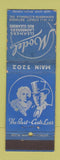 Matchbook Cover - Model Cleaners Laundry Minneapolis MN WORN