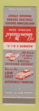 Matchbook Cover - Union Market National Bank Boston?