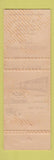 Matchbook Cover - Barry Bonvillain Insurance Houma LA