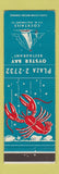 Matchbook Cover - Oyster Bay Restaurant Baltimore?