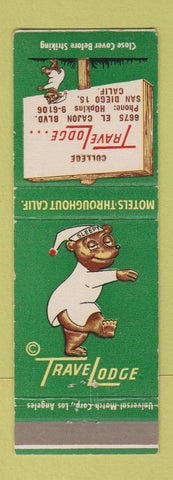 Matchbook Cover - Travel Lodge Motel San Diego CA