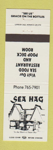 Matchbook Cover - Sea Hag Restaurant
