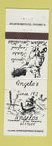Matchbook Cover - Angelo's Restaurant Manchester NH