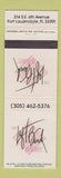 Matchbook Cover - The Left Bank Restaurant Fort Lauderdale FL