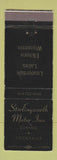 Matchbook Cover - Sterlingworth Motor Inn Elkhorn WI WEAR