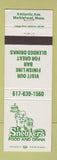 Matchbook Cover - Sneakers Food and Drink Marblehead MA