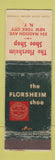 Matchbook Cover - Florsheim Shoes New York City WORN