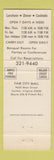 Matchbook Cover - Bamboo House Fairfax VA Chinese