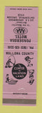 Matchbook Cover - Ponderosa Motel Enterprise OR