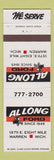 Matchbook Cover - Al Long Ford Warren MI