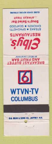 Matchbook Cover - Elby's Restaurants WTVN TV Columbus OH?