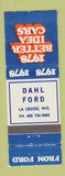 Matchbook Cover - 1978 Ford Dahl La Crosse WI