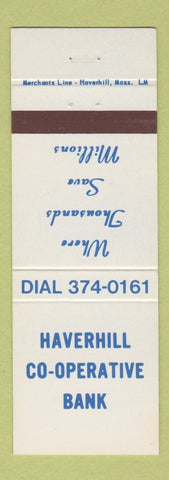 Matchbook Cover - Haverhill COOP Bank MA