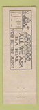 Matchbook Cover - Park Avenue Cleaners Madison NJ hillbilly