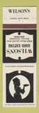 Matchbook Cover - Wilson's Restaurant Denver Colorado