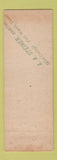 Matchbook Cover - Secrest Crowder Funeral Home Ambulance
