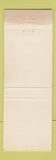 Matchbook Cover - Del E Motel Claremont NH