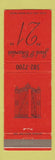 Matchbook Cover - Jack & Charlie's 21 New York City